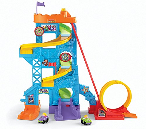 Fisher-Price Little People Loops 'n Swoops Amusement Park Playset