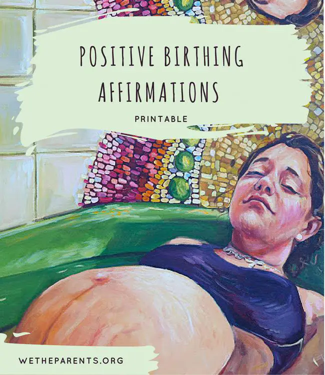 Positive Birthing Affirmations