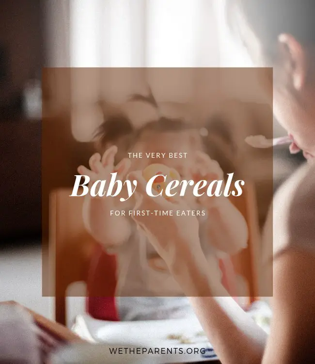 Baby cereals for first time eaters