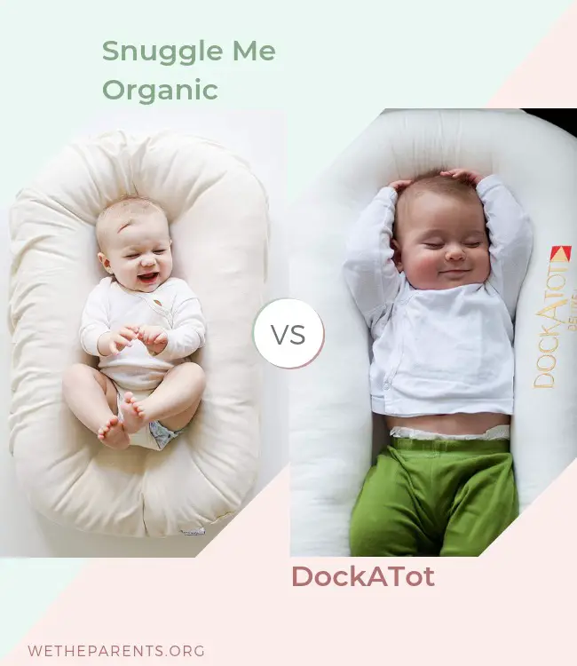 snuggle me organic in bassinet