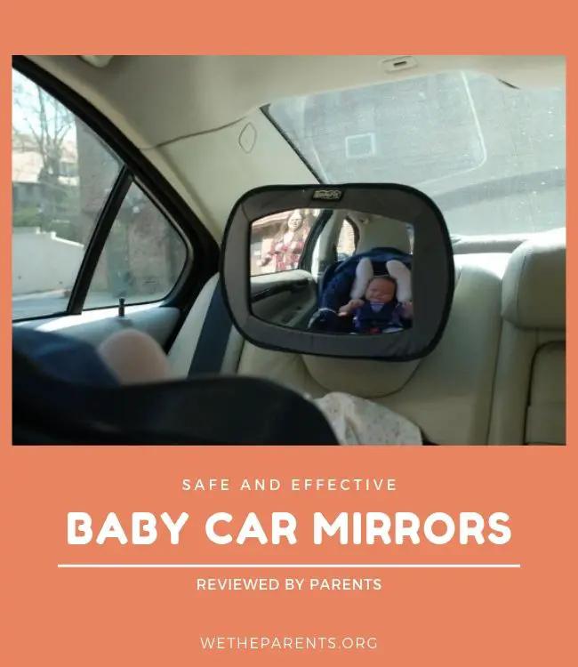 baby car mirror for non adjustable headrest