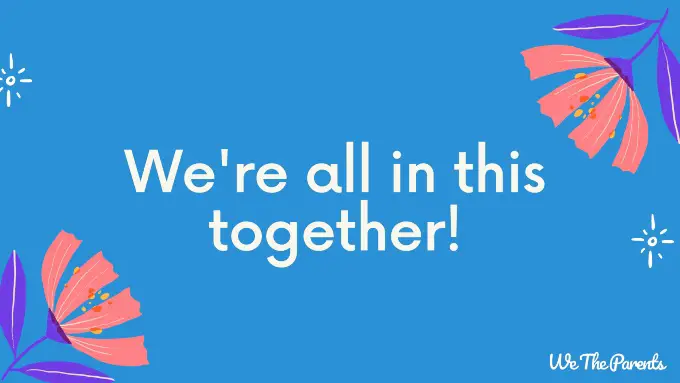 Autism Quote: "We're all in this together!"
