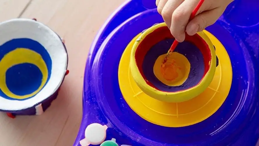 Cra-Z-Art Children's Motorized Pottery Wheel Activity Set