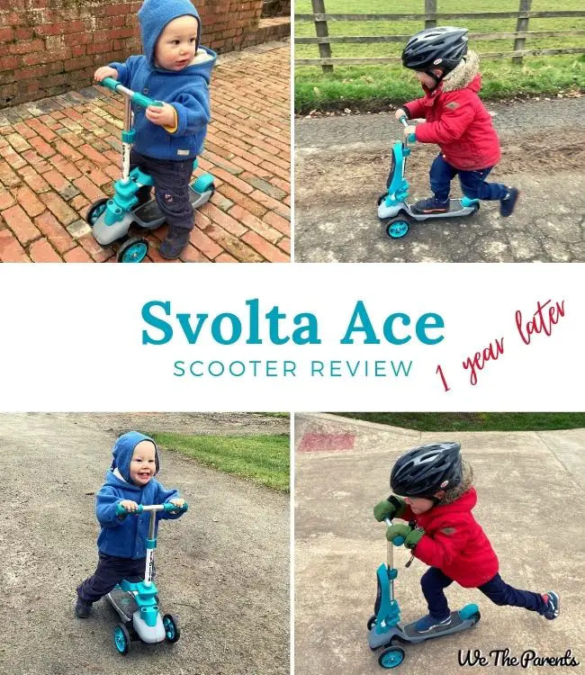 Children riding the Svolta Ace