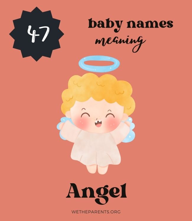 47 Names That Mean Angel Girl Boy Non binary WeTheParents